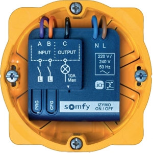 Micro-module SOMFY On/Off IZYMO io-homecontrol